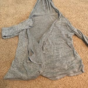 grey cardigan size medium